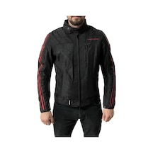 Venom Motosiklet Montu Compas Siyah Full Koruma Motorcu Mont