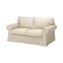 Ikea Bej Konforlu Kanepe - 2'li Kanepe