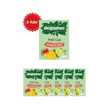 Doğadan Mango &amp Lime Yeşil Poşet Çay X 6 Paket