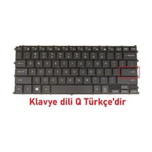 Samsung Uyumlu Notebook 9 Pro Np940x3m-k01us Klavye Işıklı Siyah
