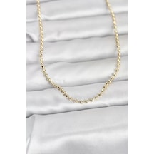 Cm 14k Gold Renk Top Zincirli Model 60 Cm Kadın Kolye - Tj-bko10958 Çok renkli 95834296