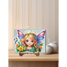 12 Parça Mdf Lazer Kesim Çocuk Puzzle Yapboz 14 X 19 Cm V7