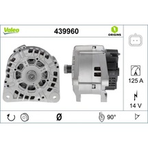 Alternatör - Dacia Sandero, Logan - Valeo-439960