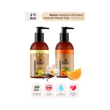 "erotik Portakal Ve Vanilya Aromalı Yenilebilir Masaj Yağı 120 Ml Kokulu Vücut Yağı" - 297079530