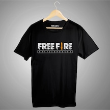Freefire Siyah Tişört Siyah