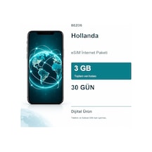 Hollanda Esım İnternet Paketi 3 Gb 30 Gün Diğer