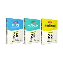 Editör Yayınları Lgs Türkçe.Matematik.Fen Bilimleri Deneme Sınavı