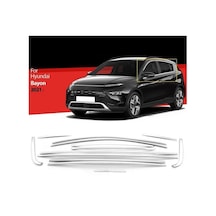 Autogp Hyundai Bayon Cam Çerçevesi Kenar Çıtası Krom Tamtur Bgc-agp-1016 Autogp Hyundai Bayon Cam Çerçevesi Kenar Çıtası Krom Tamtur Bgc-agp-1016