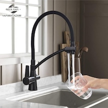 Fleko Arneta Arıtmalı Mutfak Için Batarya Siyah Renk Siyah