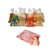 Kalın Buzdolabı Poşeti 4 Kg Kapasiteli 28x45 Cm 30 Lu Paket Sağlam Ve Yırtılmaz