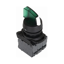 Isp-Ak133M5 220V Yeşil Işıklı Mandal Buton 1-0-2