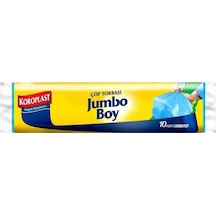 Koroplast Jumbo Çöp Torbası 80 x 110 Cm x 3 Adet