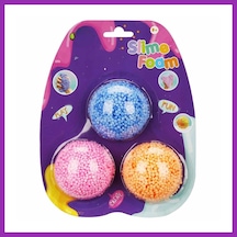 Bezos S00003740 Slime Köpük 3 Lü 2,5gr Bty Çok Renkli
