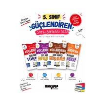 Ankara Yayıncılık 2027 5. Sınıf Türkçe + Fen Bilimleri + Sosyal Bilgiler + Paragraf Yeni Müfredat Bağlam Temelli Güçlendiren Soru Bankası Seti 4 Kitap