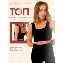 Sima-lend & Sangh Ribanalı Spor Sütyen Fitness İçin 175866584 Siyah