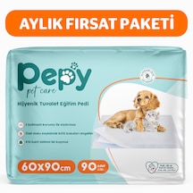 Pepy Pet Care Kaydırmaz Hijyenik Tuvalet Eğitim Pedi 3 x 30'lu 60 x 90 CM