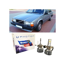 Volvo 740 Led Xenon Uzun+kısa Far Ampulü H4 Mono Yeni Seri Beyaz