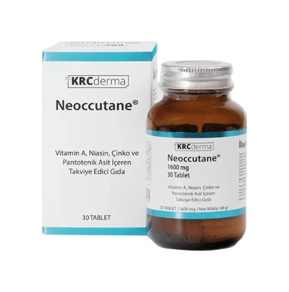 Krc Derma Neoccutane Takviye Edici Gıda 1600 Mg 30 Tablet