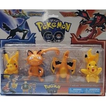 Pokemon Go Plus Pikachu 4 Lü Büyük Set süpriz