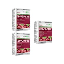 Suda Vitamin Resveratrol 200 Mg 60 Kapsül 3 Adet