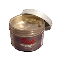 Rich Titanium Metalik Rölyef Pasta 160 Cc. 5518 Şampanya