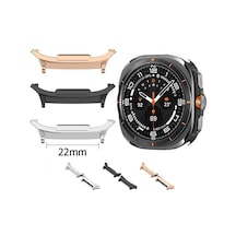 Galaxy   Uyumlu  Watch 7 Ultra Metal Kordon Dönüştürücü-siyah