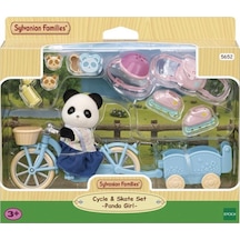 5652 Sylvanian Families Bisiklet ve Paten Set Panda +4 yaş