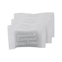 İtouchless 3'lü Paket Absorbx, Kokuları Emer, Çöp Koku Giderici, Kompakt Filtreler, 4 Gal Ve Daha Küçük Çöp Kovaları İçin Açık Ahşap