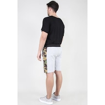 Alexander Gardi Alexandergardı Kamuflaj Şeritli Regular Fit Şort E20-Cmlsrt 04 001