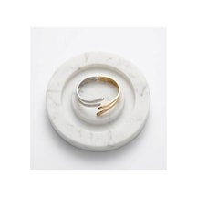 Çelik Pinterest Gold Gümüş 2 Renk Kadın Kelepçe Bileklik Altın - 891740743 Altın