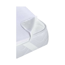 Bebesi Sıvı Geçirmez Tek Kişilik Alezi 90x190 Cm Micro Kumaş Köşe Lastikli Beyaz