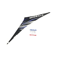 Modenas Gt135 Iç Dizlik Etiketi Mavi Sol