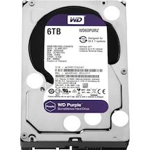 Western Dıgıtal Purple Wd60purz/wd62purz 6 Tb Sata 6gb/s 7/24 Güvenlik Harddısk