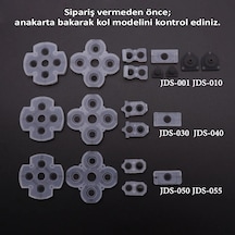 Ps4 030 040 İç Lastik Takımı Silikon İletken Seti Playstation 4 Kol Tamir Yedek Parça