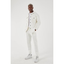 Regular Fit 3 İplik İçi Polarlı Çıt Çıt Kapamalı Kapak Cepli Bel Ve Paça Lastikli Eşofman Takımı 001