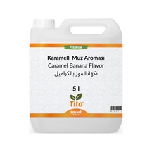 Premium Karamelli Muz Aroması 5 Litre