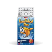 EasyFishoil Plus Balık Yağı Tutti Frutti Aromalı 30 Çiğnenebilir