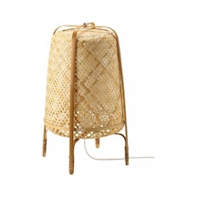 Knixhult Bohem Bambu Yer Lambası 66 Cm - İskandinav, Modern, Rattan, Aydınlatma Bej