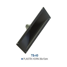 13X39 Dikdörtgen Plastik Horn 13Cmx39Cm Horn