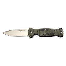 Mtech Nano 4-8-2 Gri Kamp Çakı 21,5cm - Manuel, Kemerlikli Gri