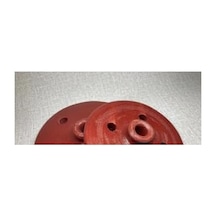 2 Adet 20 Cm Ve 23 Cm Toprak Sarma Dolma Kapağı Taşı Delikli Sırlı