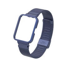 Xiaomi Redmi Watch 2 Lite Uyumlu Krd-66 Metal Zore Kordon-rose Gold