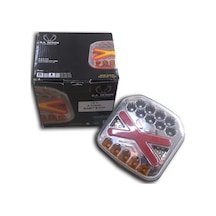 Bad 310 X Kare Stop Sabit 4 Fonksiyon 12V