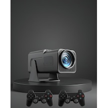 Taşınabilir Game Projektör Çift Kollu 1080p 4k Uczzzprojeksiyongameboxx1