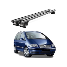 Venüs Volkswagen Sharan 1995-2010 Uyumlu Gri Ara Atkı Port Bagaj Tavan Barı