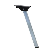 Masa Ayağı 25 Cm, Plastik Ve Metal, Katlanabilir Sofra Ayağı Abanoz