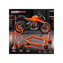 Motor Kaldırma Sehpası Turuncu