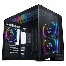 Game İn Game Snake Siyah 3x12cm İnfinty Argb Fanlı Gaming M.atx Kasa