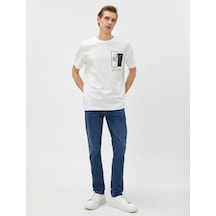 Koton Slim Fit Kot Pantolon - Brad Jean Açık İndigo 3sam40233nd Açık İndigo Koton Slim Fit Kot Pantolon - Brad Jean Açık İndigo 3sam40233nd Açık İndigo