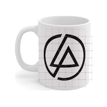 Linkin Park Logo Baskılı Kupa Bardak Beyaz